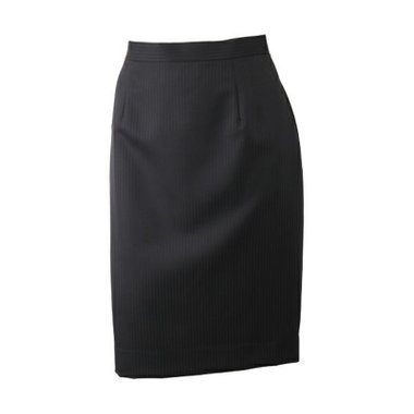 【KANSAI FORL collection】【年間】【SHOWER CLEAN】スカート/ブラック×ストライプ