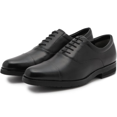 【JOHN PEARSE】ストレートチップドレスシューズ/ブラック/MOONSTAR