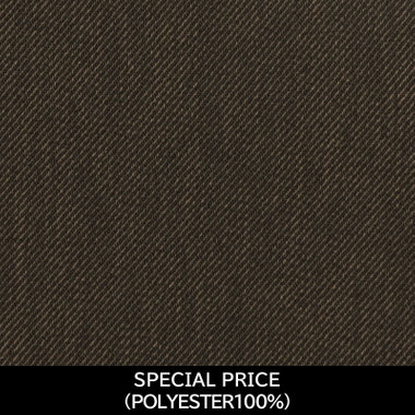 【パターンオーダー】【JOHN PEARSE WHITE 2釦】【春夏】スーツ/SPECIAL PRICE/ブラウン(POLYESTER100%)