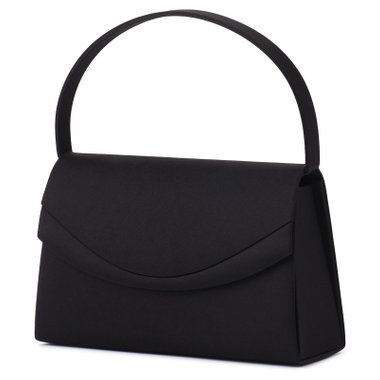 サテン切替 フォーマルバッグ