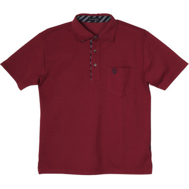 【stanley blacker】【半袖】ポロシャツ/ワイン
