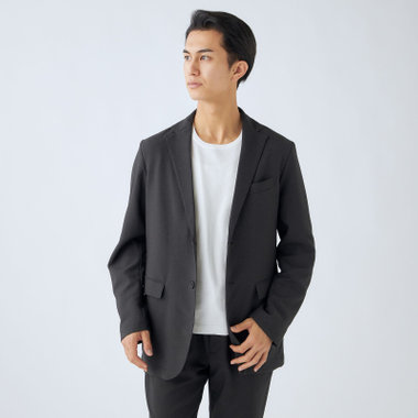 【ULTRA WORK SUIT/WORK LINE】【年間】セットアップ2釦ジャケット/グレー
