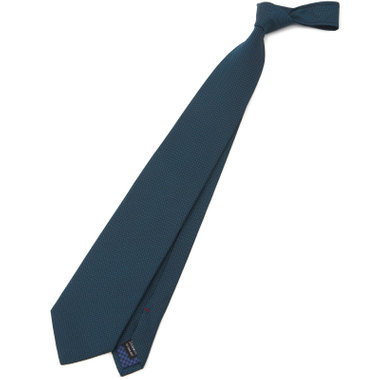 【Donato Vinci Italy】シルク小紋柄ネクタイ 8.5cm幅/グリーン/MADE IN JAPAN