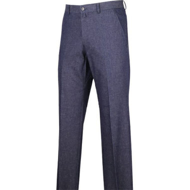 【stanley blacker】【秋冬】0タックスラックス/ネイビー/KAIHARAデニム