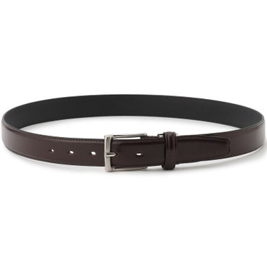 【日本製】【Donato Vinci Italy】ピンバックルベルト 3.0sm幅/ブラウン(ウエスト91cmまで対応)