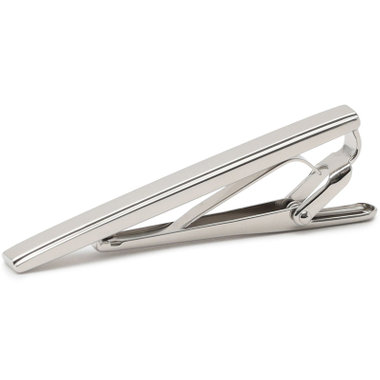 ネクタイピン57ｍｍ×5ｍｍ/シルバー