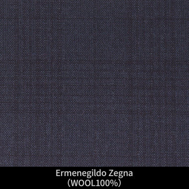 【パターンオーダー】【JOHN PEARSE WHITE 2釦】【秋冬】スーツ/Ermenegildo Zegna/ネイビー×チェック(WOOL100%)