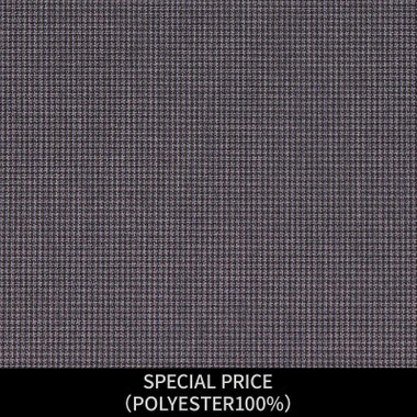 【パターンオーダー】【JOHN PEARSE WHITE 3釦】【春夏】スーツ/SPECIAL PRICE/グレー×ハウンドトゥース(POLYESTER100%)