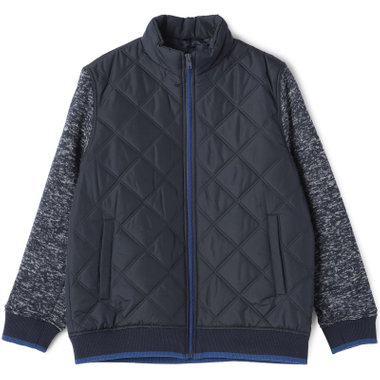 【LYLE&SCOTT】袖切替ブルゾン/ネイビー