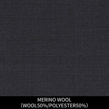 【パターンオーダー】【JOHN PEARSE WHITE 3釦】【春夏】スーツ/MERINO WOOL/ネイビー(WOOL50%/POLYESTER50%)