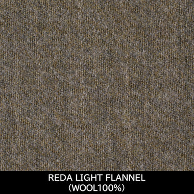 【パターンオーダー】【JOHN PEARSE WHITE 4釦1掛ダブル】【秋冬】スーツ/REDA LIIGHT FLANNEL/ベージュ(WOOL100%)