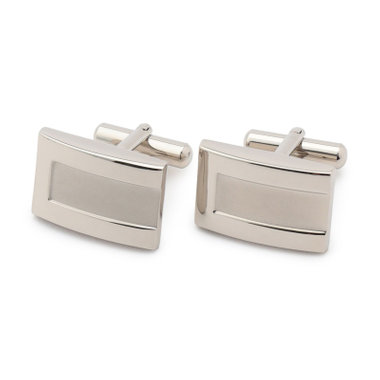 【JOHN PEARSE London】カフス/シルバー/スクエア