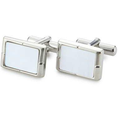 【Donato Vinci Italy】スクエアカフス/シルバー