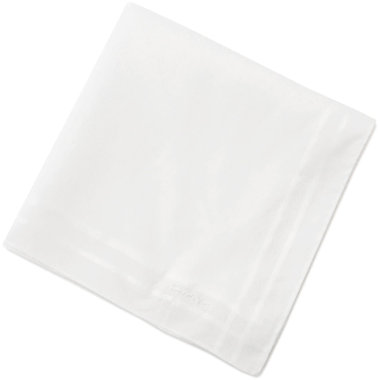  【Donato Vinci Italy】ハンカチ/ホワイト