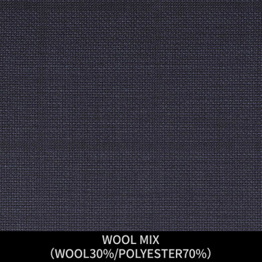 【パターンオーダー】【JOHN PEARSE WHITE 3釦】【秋冬】スーツ/WOOL MIX/ネイビー×ウィンドペン(WOOL30%/POLYESTER70%)