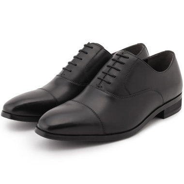 【WEB限定/OUTLET/汚れ・キズ等有】【JOHN PEARSE】ストレートチップ ドレスシューズ/ブラック/セメント製法