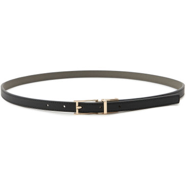 【english girl】リバーシブルベルト/ブラック＆グレー85㎝まで対応