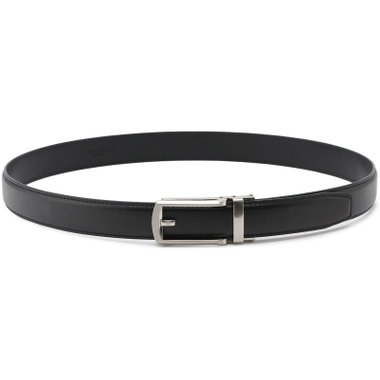 【JOHN PEARSE】【フリーアジャスト仕様/5mm間隔/32段階】バックルベルト 2.9cm幅/ブラック(ウエスト91cmまで対応)