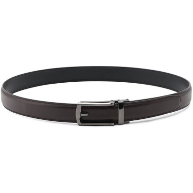 【JOHN PEARSE】【フリーアジャスト仕様/5mm間隔/32段階】バックルベルト 2.9cm幅/ブラウン(ウエスト91cmまで対応)