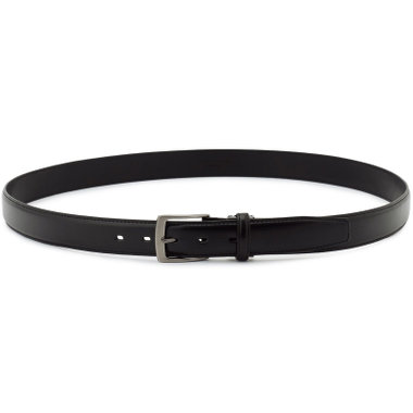 【JOHN PEARSE】ピンバックルベルト 3.0cm幅/ブラック(ウエスト120cmまで対応)