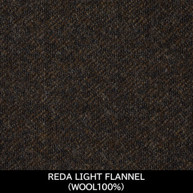 【パターンオーダー】【JOHN PEARSE SELECTLINE 2釦】【秋冬】スーツ/REDA LIIGHT FLANNEL/ブラウン(WOOL100%)