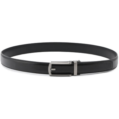 【JOHN PEARSE】【フリーアジャスト仕様/5mm間隔/32段階】バックルベルト 2.9cm幅/ブラック(ウエスト94cmまで対応)