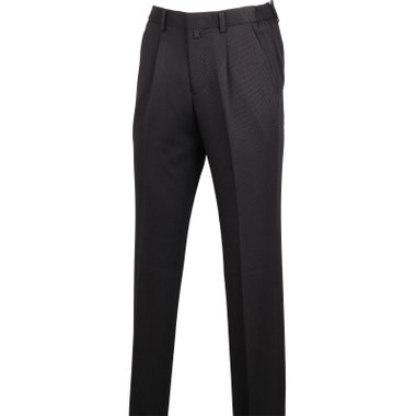 【stanley blacker】【秋冬】1タックスラックス/ブラック×カルゼ/シャーリング仕様/ストレッチ