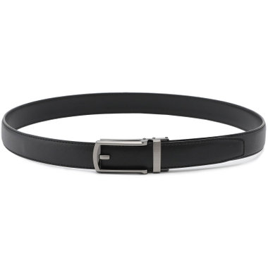 【JOHN PEARSE】【フリーアジャスト仕様/5mm間隔/32段階】バックルベルト 3.0cm幅/ブラック(ウエスト94cmまで対応)