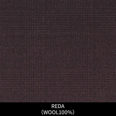【パターンオーダー】【JOHN PEARSE WHITE 4釦1掛ダブル】【秋冬】スーツ/REDA/ブラウン×チェック(WOOL100%)