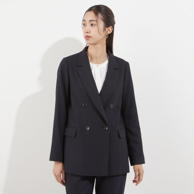 【Diana】【秋冬】ダブルジャケット/ネイビー/BISHU JAPAN