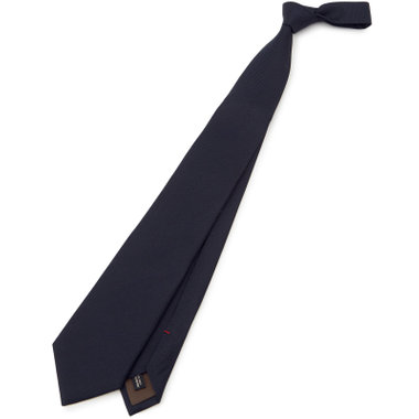 【名品】【Donato Vinci Italy】シルクソリッドネクタイ 8.5cm;幅/ネイビー/MADE IN JAPAN