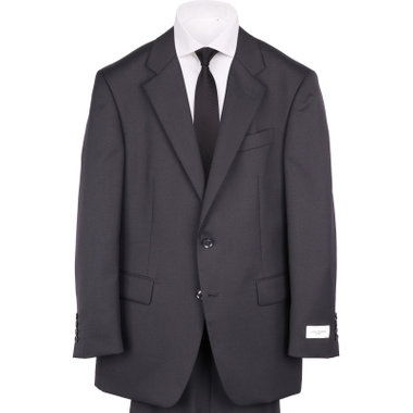 【限定品低価】美品　ジョンピアーズ　ストライプウールJKスーツセットアップ　94A6 M スーツ