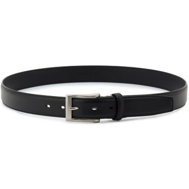 ピンバックルベルト 3.0cm幅/ブラック(ウエスト94cmまで対応)