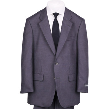 【Donato Vinci Italy】2釦シングルスーツ 1タック/ネイビー×シャドーストライプ/REAL NAVY COLLECTION/NEW ZEALAND LIMITED WOOL/COOL REFLECTION/SustainaBee Wool