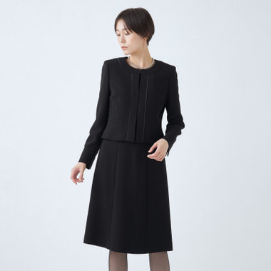 【Alain Divert】【年間】ノーカラーアンサンブルレディースフォーマル