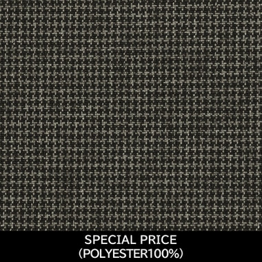【パターンオーダー】【JOHN PEARSE SELECTLINE 2釦】【春夏】スーツ/SPECIAL PRICE/グレー＆ブラック×チェック(POLYESTER100%)