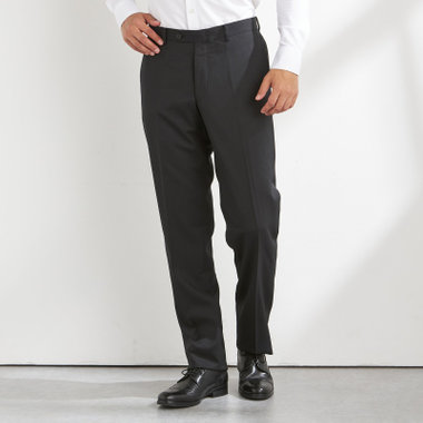 【就活】【V-SUIT】【年間】セットアップパンツ/ブラック×ソリッド/SHOWER CLEAN/※裾直し必要