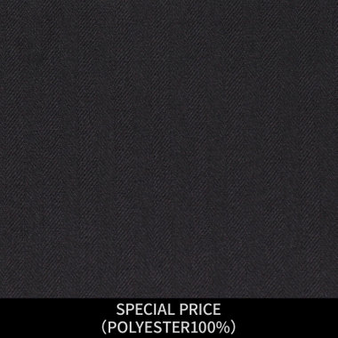 【パターンオーダー】【JOHN PEARSE comfort 2釦】【春夏】スーツ/SPECIAL PRICE/ブラック×シャドーストライプ(POLYESTER100%)