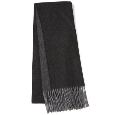 【THE 神 MUFFLER】SUPER170'S NEW ZEALAND WOOLマフラー/グレー/31m×165cm