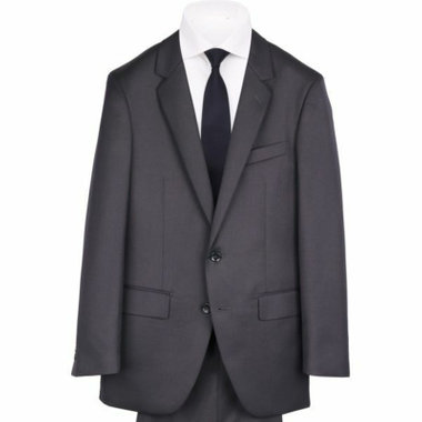 【WEB限定/OUTLET/汚れ・キズ等有】【Unpressure】【年間】2釦シングルスーツ 0タック/ネイビー×ソリッド