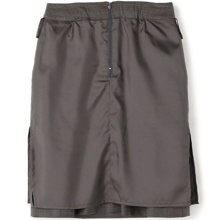 ソノタ（KONAKA用） 【Diana】【秋冬】スカート/グレー×チェック/ウォッシャブル＆ストレッチ グレー中間