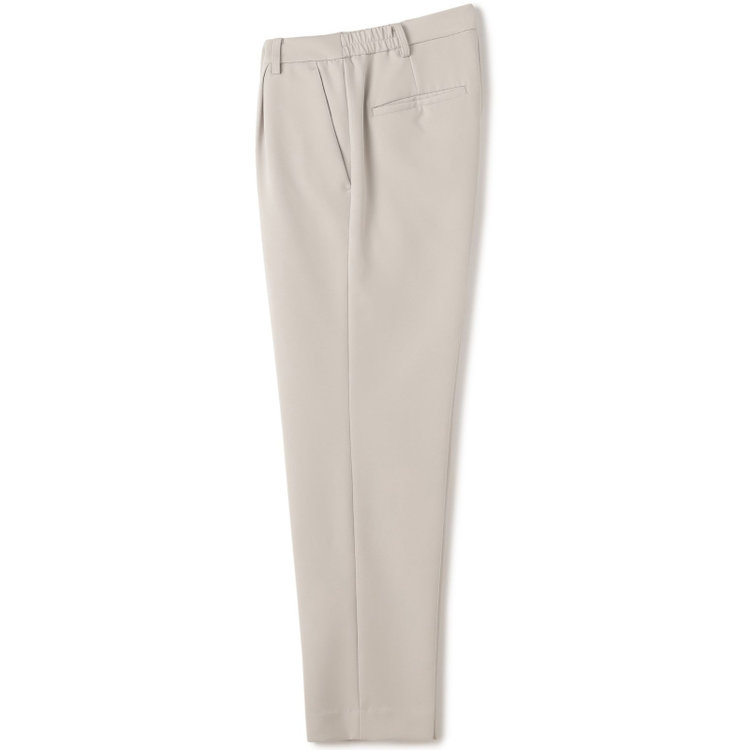 KONAKA　アウトレット 【WEB限定/OUTLET/汚れ・キズ等有】【mirum purple】【年間】タックテーパードパンツ/グレージュ グレー淡色