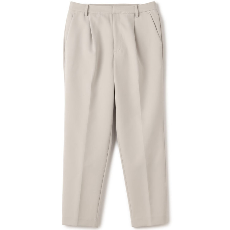 KONAKA　アウトレット 【WEB限定/OUTLET/汚れ・キズ等有】【mirum purple】【年間】タックテーパードパンツ/グレージュ グレー淡色