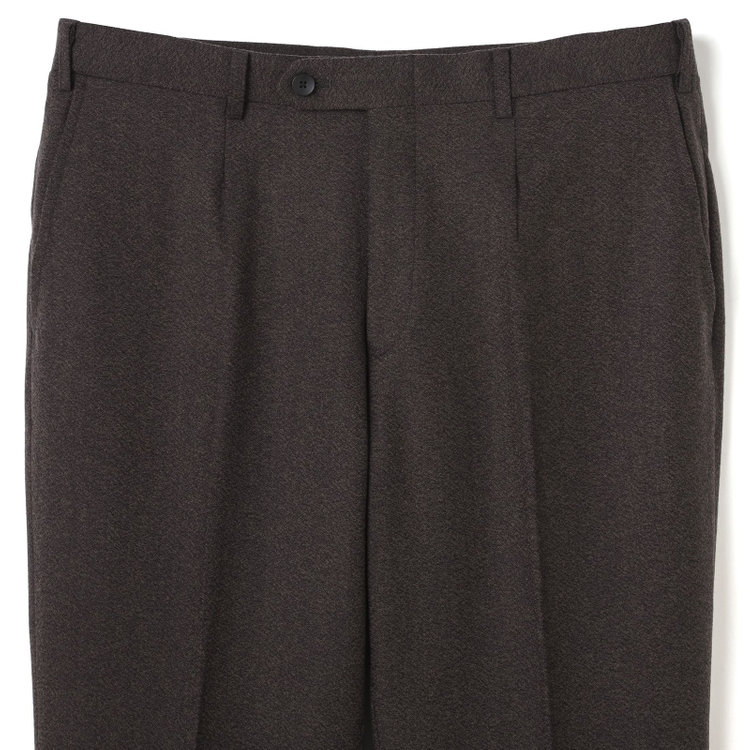 ＪＰ コンフォート 【THE 神 SUIT】【JOHN PEARSE comfort】【秋冬】2釦シングルスーツ ショートタック/ブラウン/ウエストムーブ/REDA ACTIVE/NEW ZEALAND MERINO/SHOWER CLEAN/※裾上げ必要 茶中間