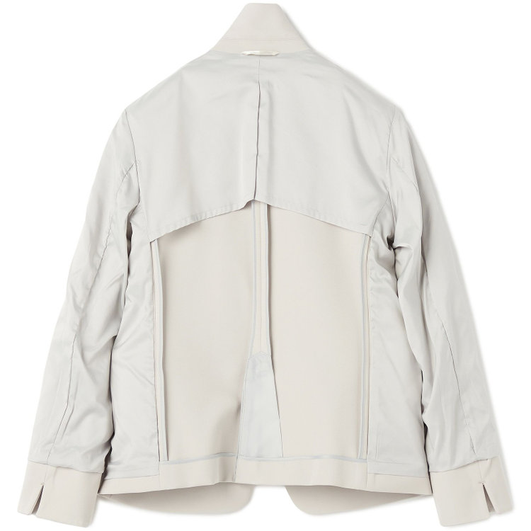 ＭＩＲＵＭ 【mirum purple】【年間】1釦テーラードジャケット/グレージュ グレー淡色