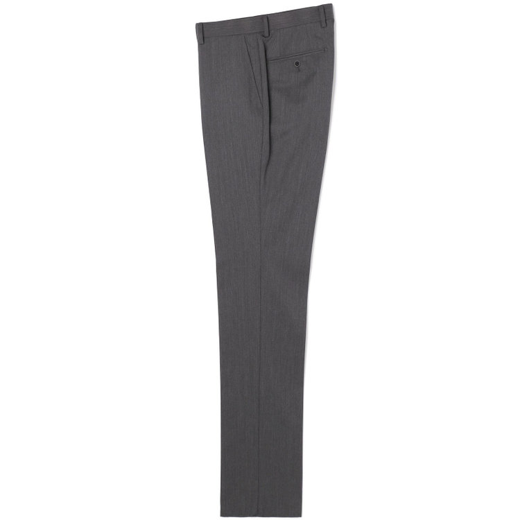 ＪＰセレクトライン 【JOHN PEARSE Black SELECT LINE】【秋冬】スペアパンツ付き/2釦シングルスーツ 0タック/グレー/※裾上げ必要 グレー中間