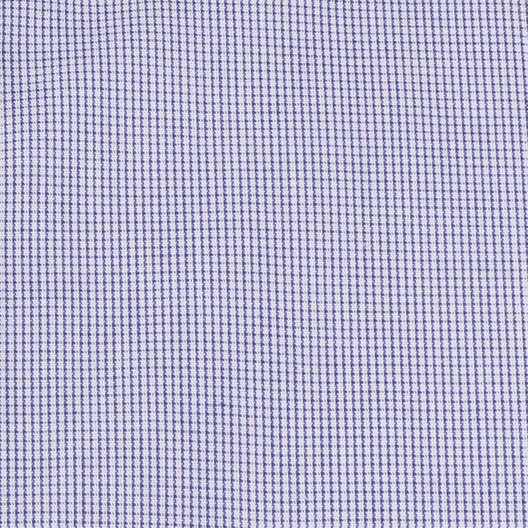 ジョンピアースブラック 【JOHN PEARSE Black】【形態安定】クレリックワイドカラードレスワイシャツ/襟袖口：ブルー+ブルー×チェック 青淡色