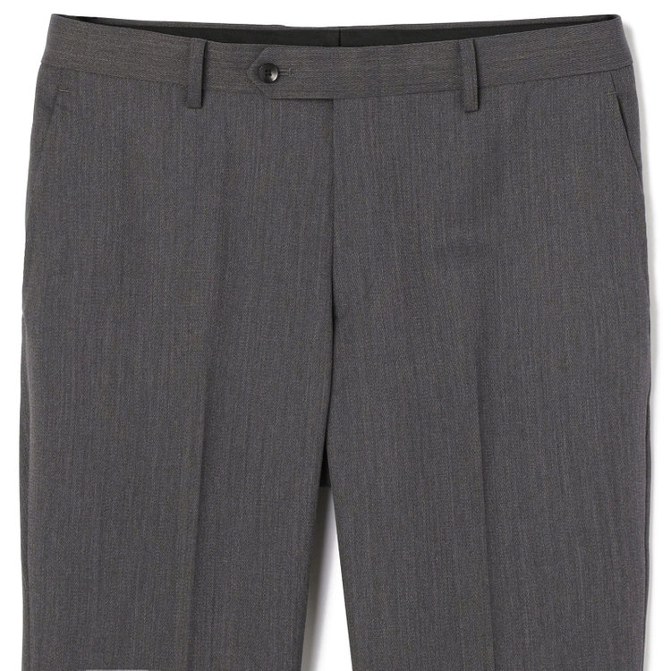 ＪＰセレクトライン 【JOHN PEARSE Black SELECT LINE】【秋冬】スペアパンツ付き/2釦シングルスーツ 0タック/グレー/※裾上げ必要 グレー中間