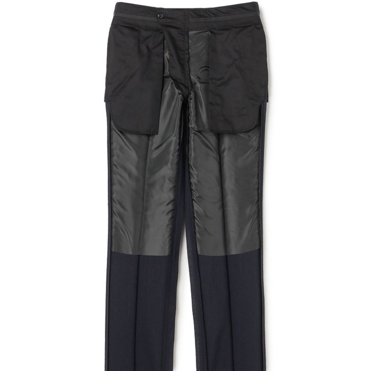 ドナートヴィンチ 【Donato Vinci Italy UOMO】【春夏】2釦シングルスーツ 0タック/ネイビー×シャドーストライプ/NEW ZEALAND WOOL/REAL NAVY/COOL REFLECTION/SustainaBee Wool/※裾上げ必要 紺中間