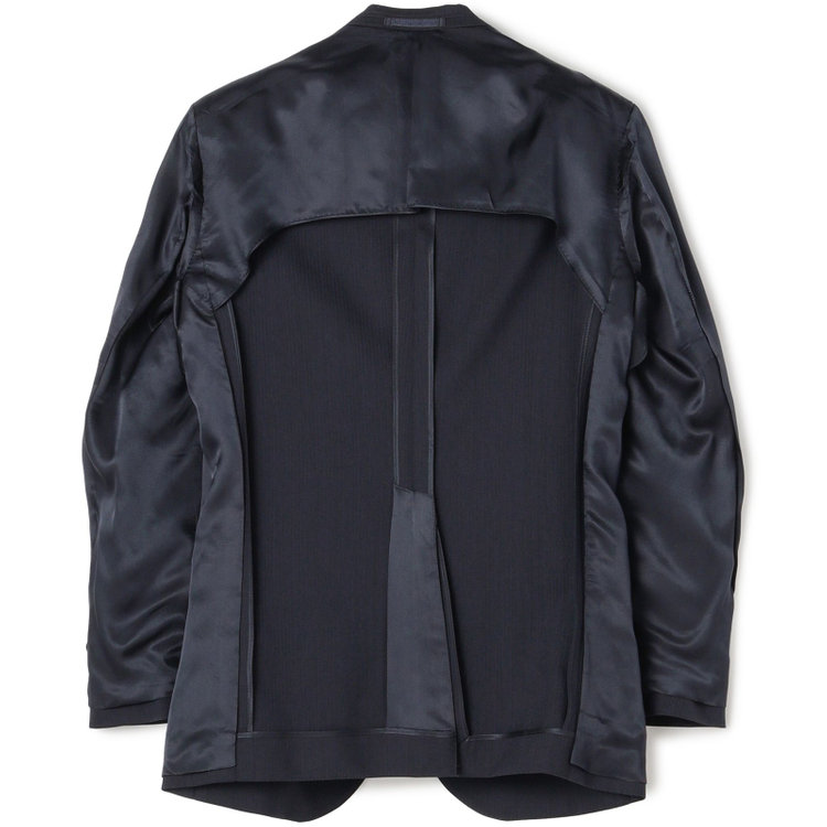 ドナートヴィンチ 【Donato Vinci Italy UOMO】【春夏】2釦シングルスーツ 0タック/ネイビー×シャドーストライプ/NEW ZEALAND WOOL/REAL NAVY/COOL REFLECTION/SustainaBee Wool/※裾上げ必要 紺中間